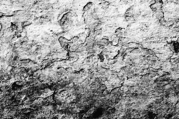 Texture d'un mur en béton avec fissures et rayures