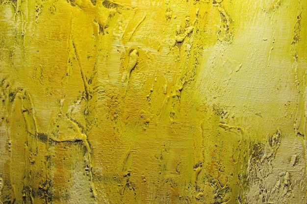 Texture de mur en béton jaune