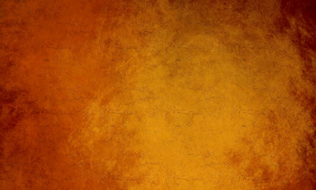 Texture de mur en béton orange foncé