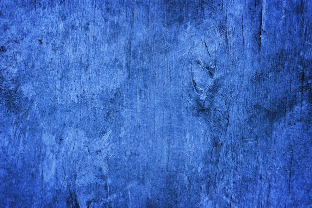 Texture de mur en bois bleu pour la conception Photo de haute qualité