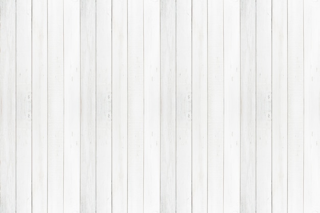Photo texture de mur en bois naturel blanc et fond sans soudure