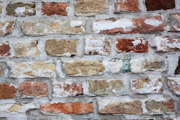 Texture de mur de brique ancienne