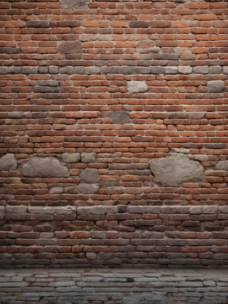 Texture de mur de brique d'un château médiéval