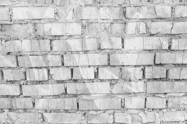 texture de mur de briques blanches / fond abstrait blanc, bâtiment de mur de briques vintage