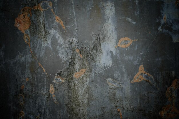 Texture de mur de ciment foncé pour fond de texture grunge