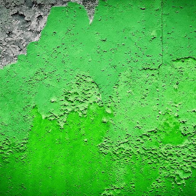 Texture de mur grunge vert cimenté