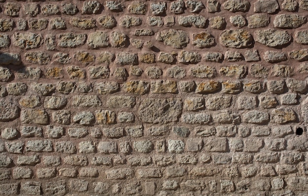 Texture d'un mur de pierre Vieux fond de texture de mur de pierre Mur de pierre comme arrière-plan ou texture