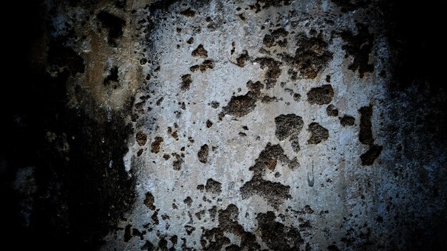 Texture de mur vieux sombre effrayant