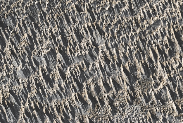 texture naturelle du sable sur la plage