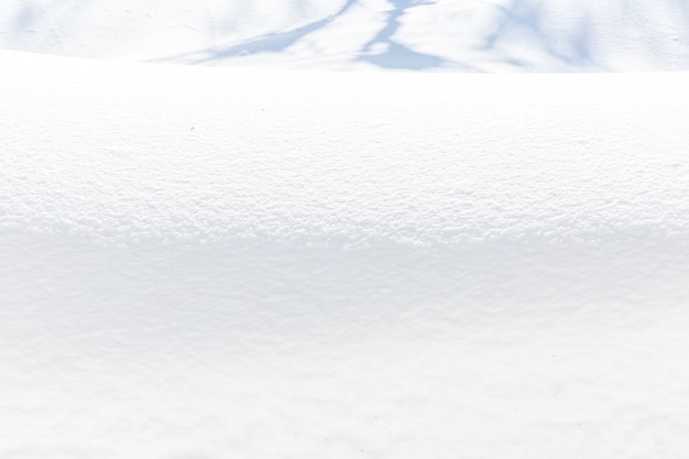 Texture de neige