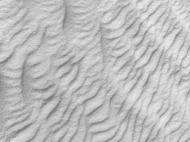 Texture noir et blanc des dunes de sable du désert