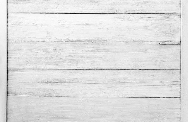 Photo texture noire et blanche de planches de bois vierges. fermer