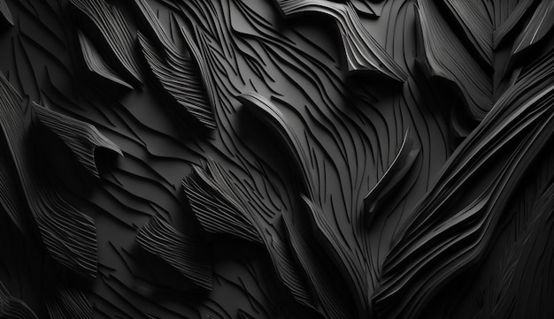 texture noire forte