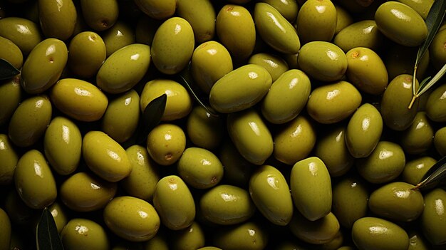 Texture d'olive de haute qualité