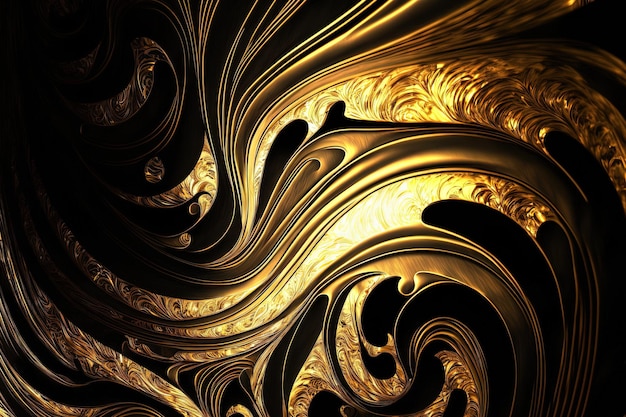 Une texture d'or