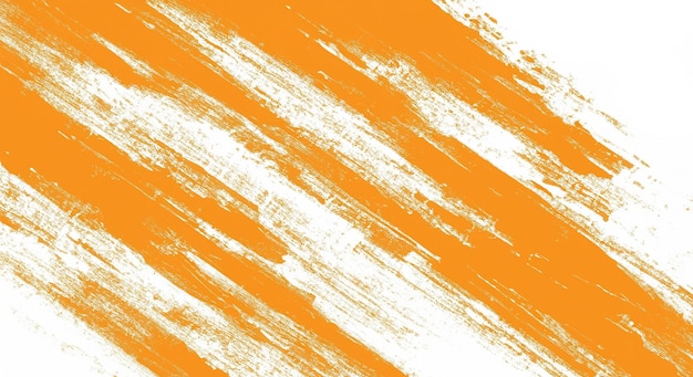 Texture orange grunge sur fond blanc