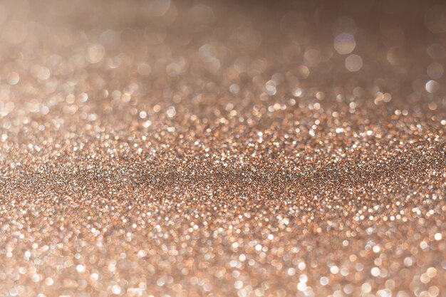 Texture de paillettes brunes Macro