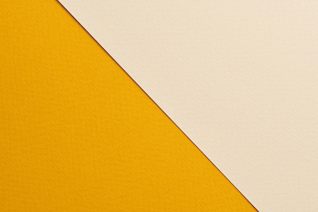 Texture de papier de fond de papier kraft rugueux couleurs beige orange Maquette avec espace de copie pour le texte