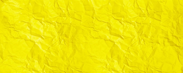 Texture Papier Froissé Abstrait Jaune