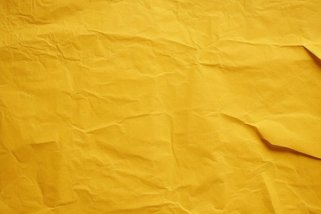 Texture de papier jaune Ai générative