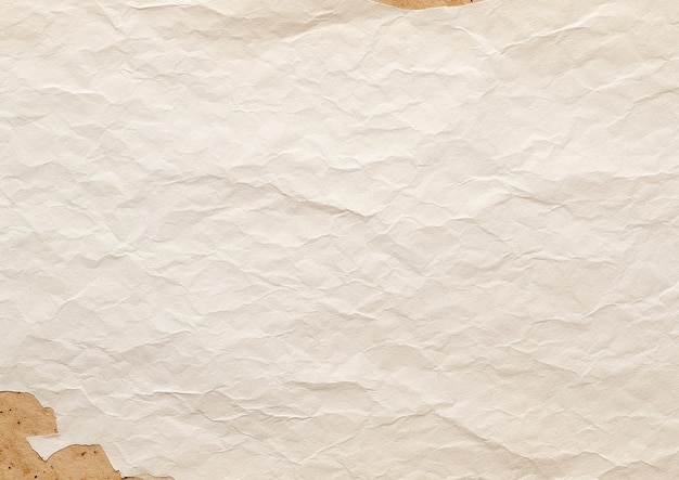 texture de papier kraft blanc simple pour le fond