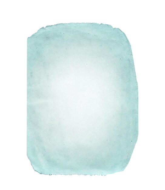 Photo texture de papier turquoise isolé sur blanc