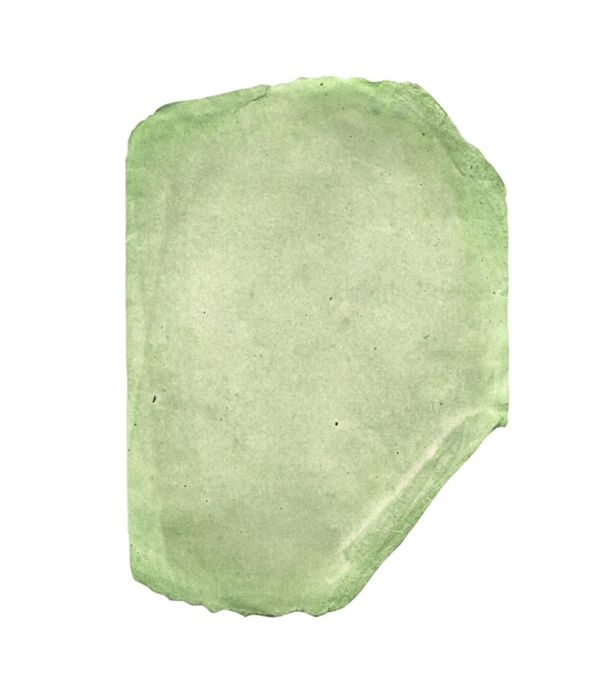 Texture de papier vert isolé