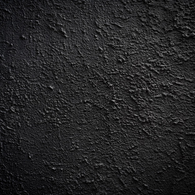 texture de la paroi grossièrement peinte en noir