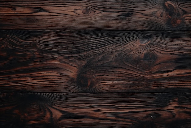 La texture d'une partie de bois sombre rustique