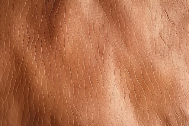Photo texture de la peau brune du bébé vue rapprochée