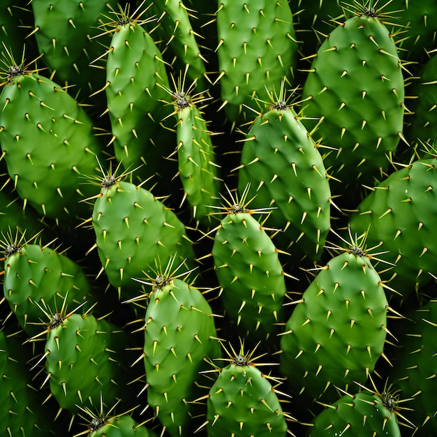 Texture de la peau du cactus