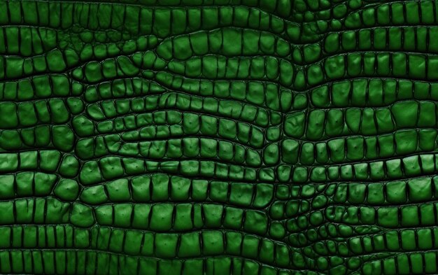 Photo la texture de la peau du crocodile d'émeraude