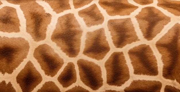 Texture de peau de girafe en plein écran