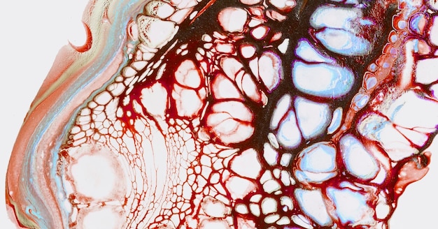 Une texture peinte de grunge dynamique évoquant une émotion passionnée