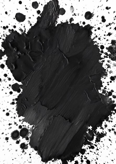 Texture de peinture noire