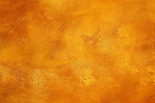 une texture de peinture orange et jaune avec une texture rugueuse.