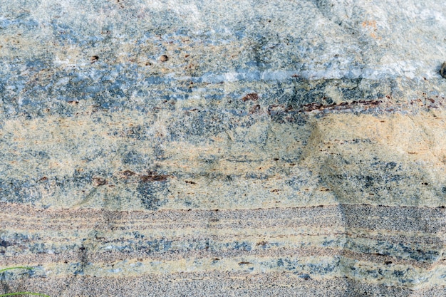 Texture de la pierre avec diverses imprégnations.