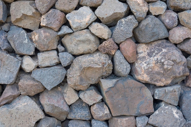 Texture des pierres et des pavés aux arêtes vives