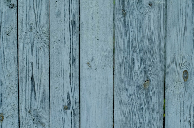 Texture de planche de bois peint vert et bleu peint craquelé