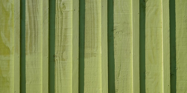 Texture de planches vertes en bois fond horizontal de planche de bois verticale