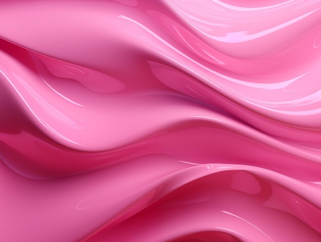 Photo texture en plastique liquide rose 3d arrière-plan abstrait