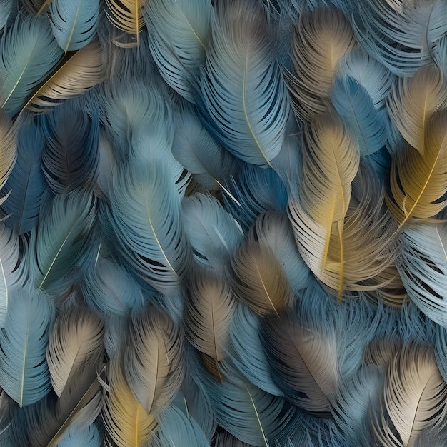 Texture des plumes