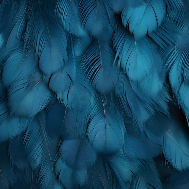 Texture des plumes