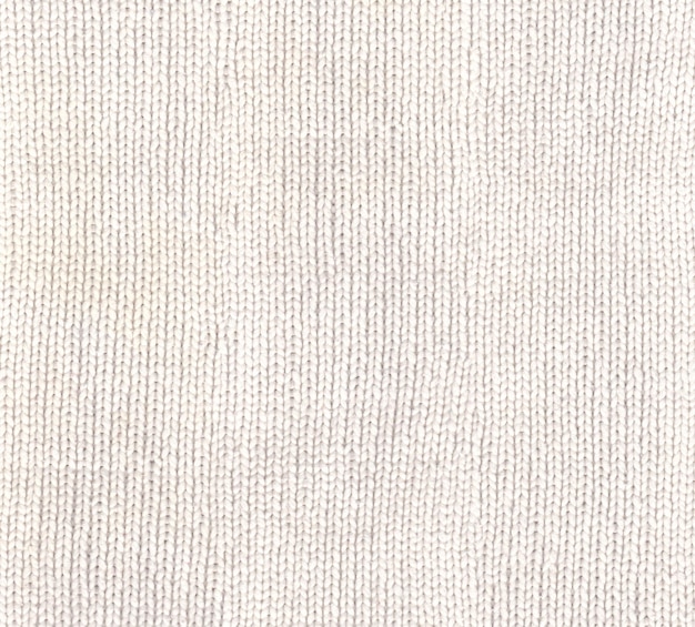 Texture propre blanche Texture pull en laine bouchent