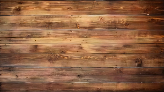 Texture réaliste du mur en planches de bois avec une beauté naturelle