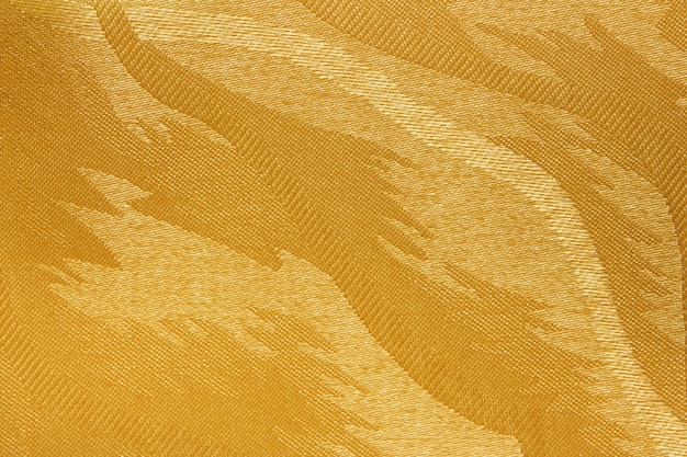 Texture de rideau aveugle en tissu jaune