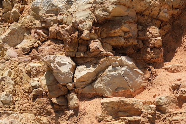 texture de la roche