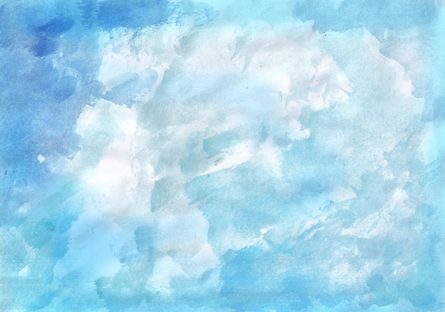 Texture rugueuse aquarelle abstrait bleu