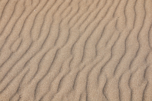 Texture de sable fin de la côte sud de la Sicile en Italie