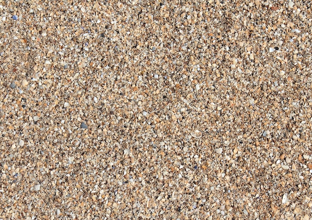 Texture de sable de mer de plage. (toile de fond)